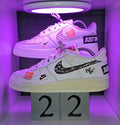 Nike Air Force 1 Just Do It - Maat 38,5 - 24 CM - Totaalprijs : 22,00€