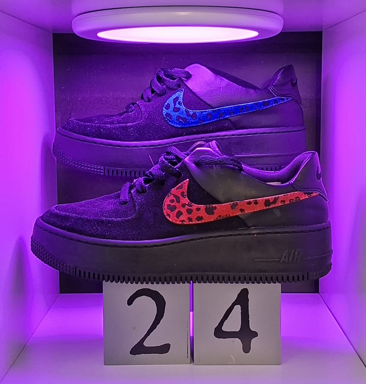 Nike Air Force 1 Low Leopard - Maat 39 - 25 CM - Totaalprijs : 24,00€
