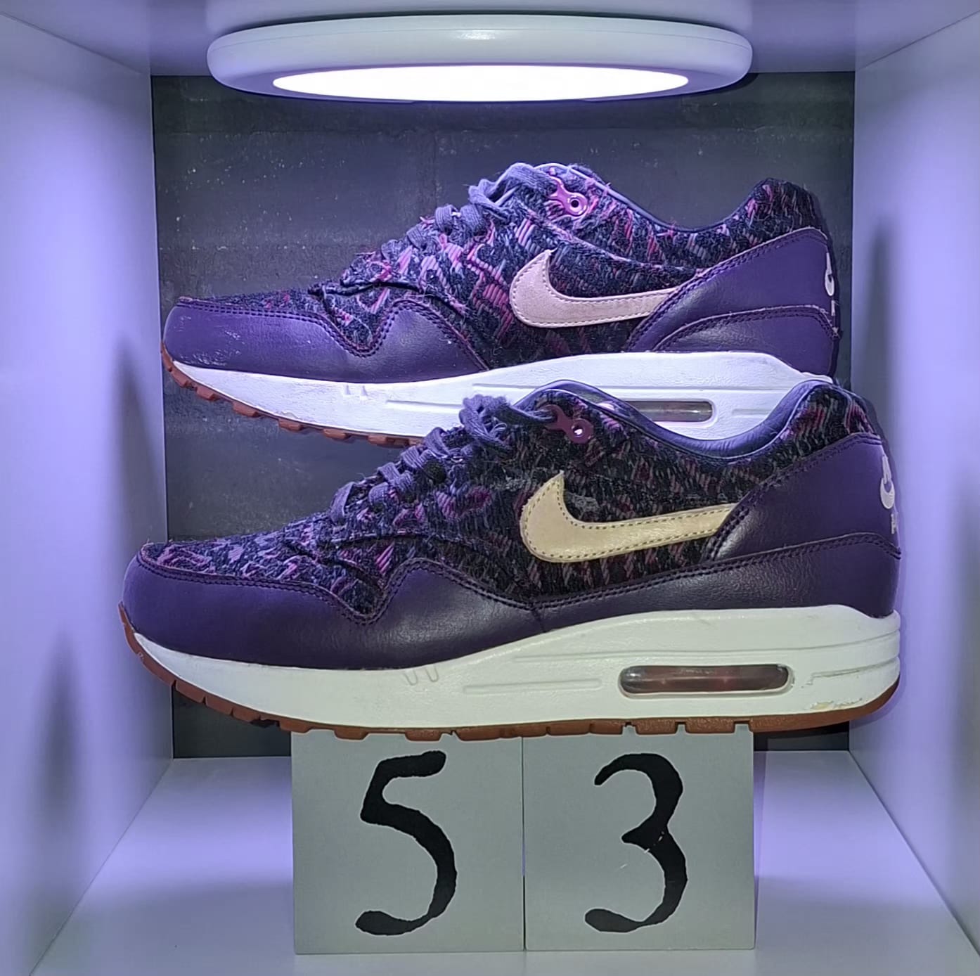 Nike Air Max 1 Curtains - Maat 38,5 - 24,5 CM - Totaalprijs : 53,00€