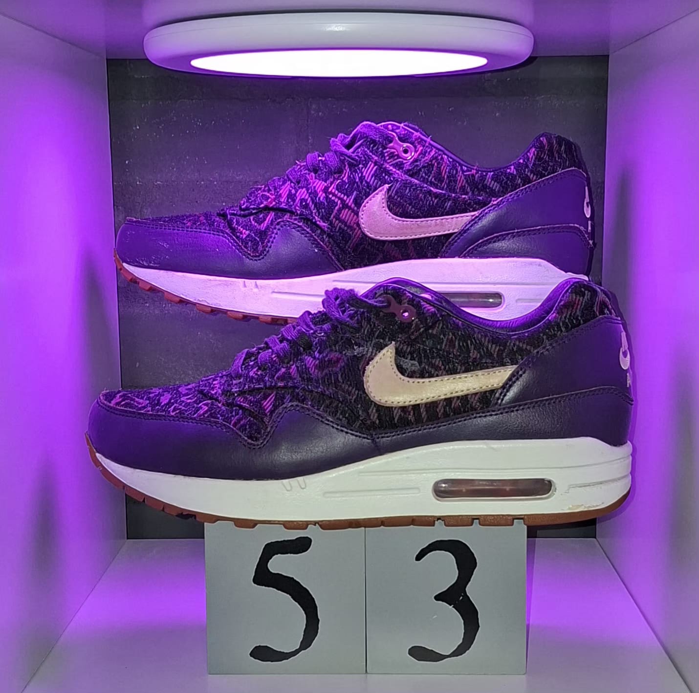 Nike Air Max 1 Curtains - Maat 38,5 - 24,5 CM - Totaalprijs : 53,00€